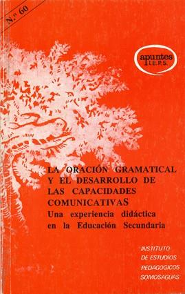 ORACION GRAMATICAL Y EL DESARROLLO DE LAS CAPACIDA | 9788427711266 | Llibreria L'Illa - Llibreria Online de Mollet - Comprar llibres online