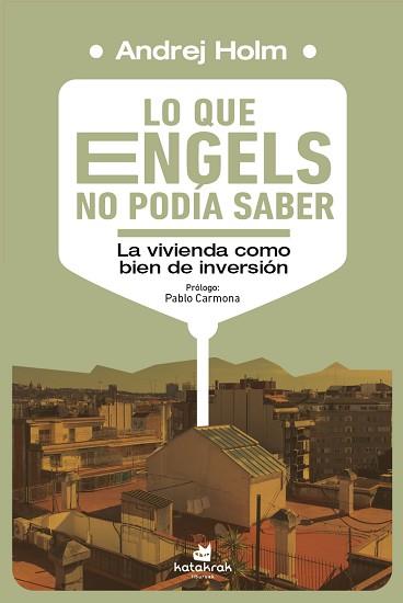 LO QUE ENGELS NO PODÍA SABER | 9788410316010 | HOLM, ANDREJ | Llibreria L'Illa - Llibreria Online de Mollet - Comprar llibres online