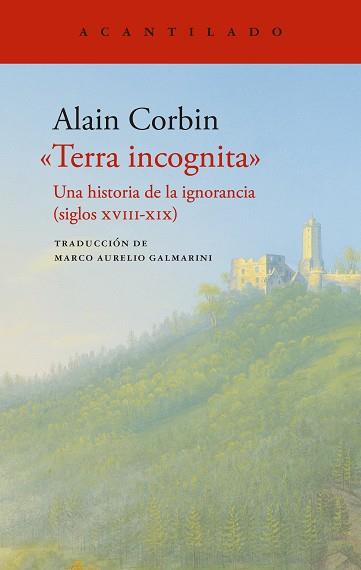 TERRA INCOGNITA | 9788419958020 | CORBIN, ALAIN | Llibreria L'Illa - Llibreria Online de Mollet - Comprar llibres online