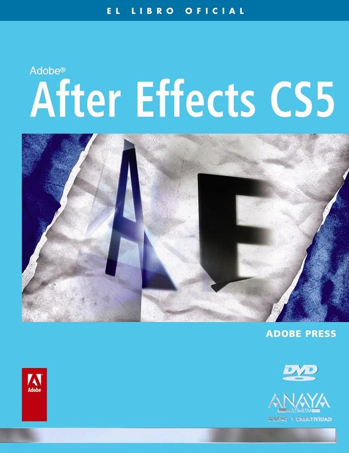 AFTER EFFECTS CS5 | 9788441528475 | ADOBE PRESS | Llibreria L'Illa - Llibreria Online de Mollet - Comprar llibres online