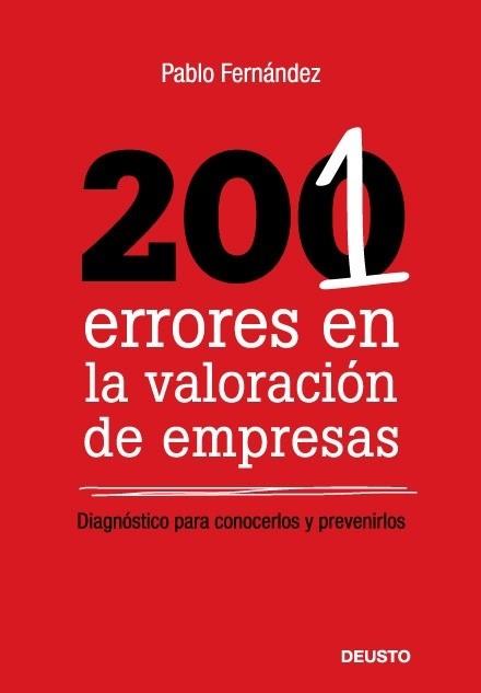 201 ERRORES EN LA VALORACION DE EMPRESAS | 9788423426294 | FERNANDEZ, PABLO | Llibreria L'Illa - Llibreria Online de Mollet - Comprar llibres online