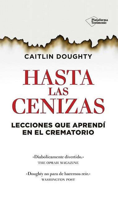 HASTA LAS CENIZAS | 9788416429486 | DOUGHTY, CAITLIN | Llibreria L'Illa - Llibreria Online de Mollet - Comprar llibres online