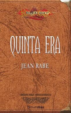 QUINTA ERA | 9788448038229 | RABE, JEAN | Llibreria L'Illa - Llibreria Online de Mollet - Comprar llibres online