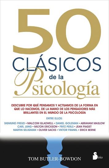 50 CLÁSICOS DE LA PSICOLOGÍA | 9788478086009 | BUTLER-BOWDON, TOM 