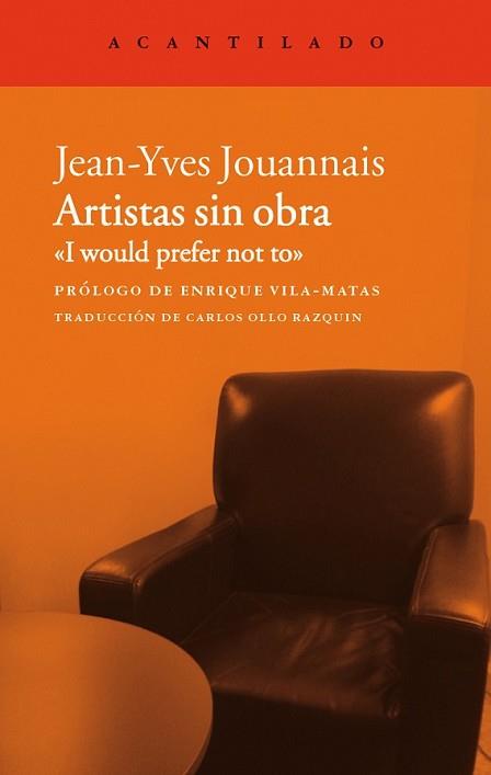 ARTISTAS SIN OBRA | 9788415689980 | JOUANNAIS, JEAN-YVES | Llibreria L'Illa - Llibreria Online de Mollet - Comprar llibres online