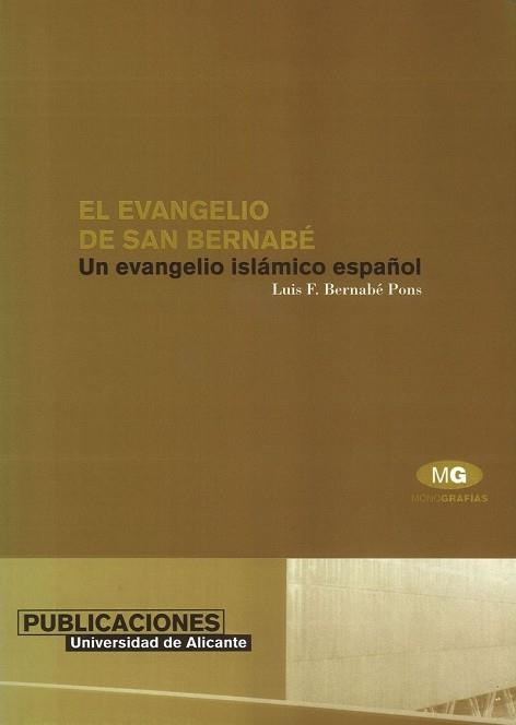 EVANGELIO DE SAN BERNABE, EL | 9788479082239 | BERNABE PONS, LUIS F. | Llibreria L'Illa - Llibreria Online de Mollet - Comprar llibres online