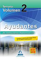 AYUDANTES DE INSTITUCIONES PENITENCIARIAS. TEMARIO. VOLUMEN | 9788467654981 | EDITORIAL MAD/JAULAR BARRIENTOS, DIONISIO | Llibreria L'Illa - Llibreria Online de Mollet - Comprar llibres online