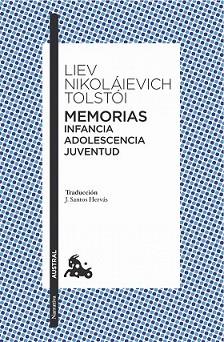 MEMORIAS. INFANCIA/ADOLESCENCIA/JUVENTUD | 9788408151258 | TOLSTÓI, LEV | Llibreria L'Illa - Llibreria Online de Mollet - Comprar llibres online