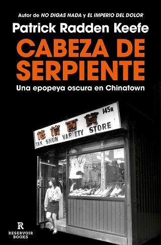 CABEZA DE SERPIENTE | 9788419437945 | KEEFE, PATRICK RADDEN | Llibreria L'Illa - Llibreria Online de Mollet - Comprar llibres online