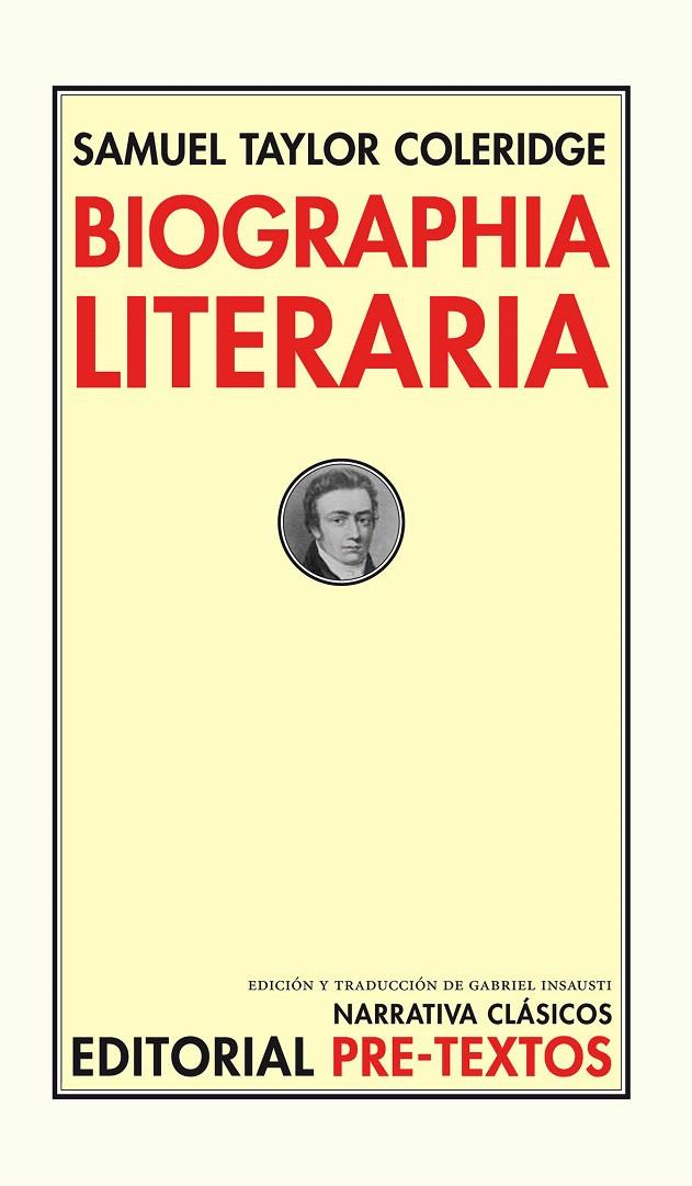 BIOGRAPHIA LITERARIA | 9788481919295 | TAYLOR COLERIDGE,SAMUEL | Llibreria L'Illa - Llibreria Online de Mollet - Comprar llibres online