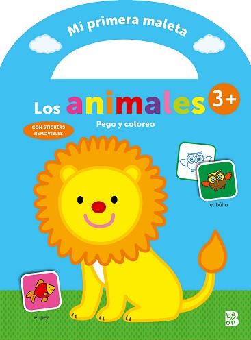 MI PRIMERA MALETA - PEGO Y COLOREO - LOS ANIMALES | 9789403228723 | BALLON | Llibreria L'Illa - Llibreria Online de Mollet - Comprar llibres online