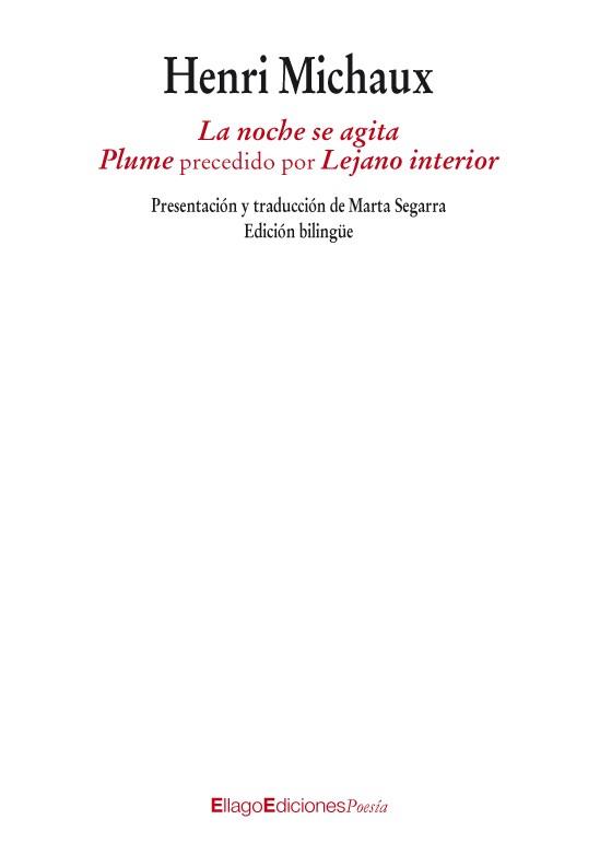 NOCHE SE AGITA | 9788496720848 | MICHAUX, HENRI | Llibreria L'Illa - Llibreria Online de Mollet - Comprar llibres online