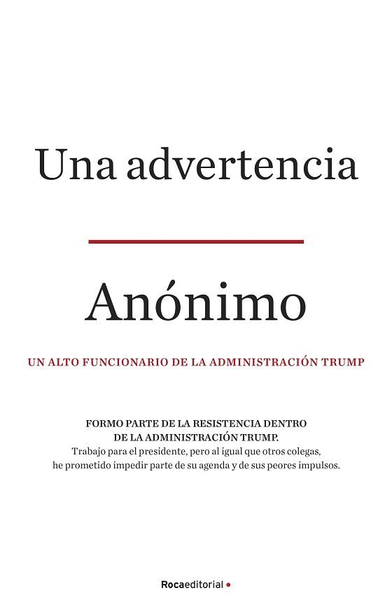 ADVERTENCIA, UNA | 9788418249129 | (ANONYMOUS), ANÓNIMO | Llibreria L'Illa - Llibreria Online de Mollet - Comprar llibres online