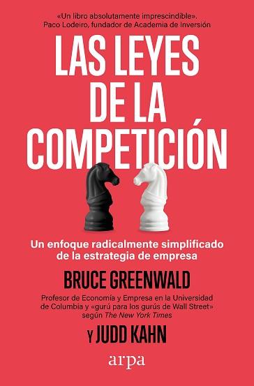 LEYES DE LA COMPETICIÓN, LAS | 9788419558916 | GREENWALD, BRUCE/KAHN, JUDD | Llibreria L'Illa - Llibreria Online de Mollet - Comprar llibres online