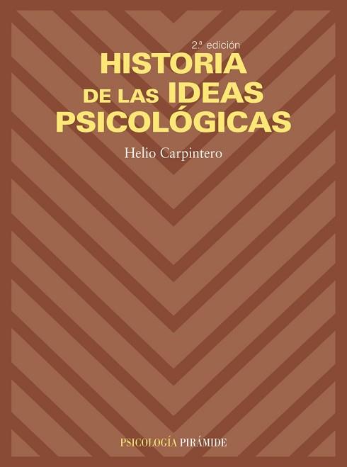 HISTORIA DE LAS IDEAS PSICOLOGICAS | 9788436817768 | CARPINTERO, HELIO | Llibreria L'Illa - Llibreria Online de Mollet - Comprar llibres online