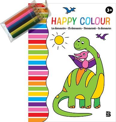 HAPPY COLOUR - LOS DINOSAURIOS | 9789403228914 | BALLON | Llibreria L'Illa - Llibreria Online de Mollet - Comprar llibres online