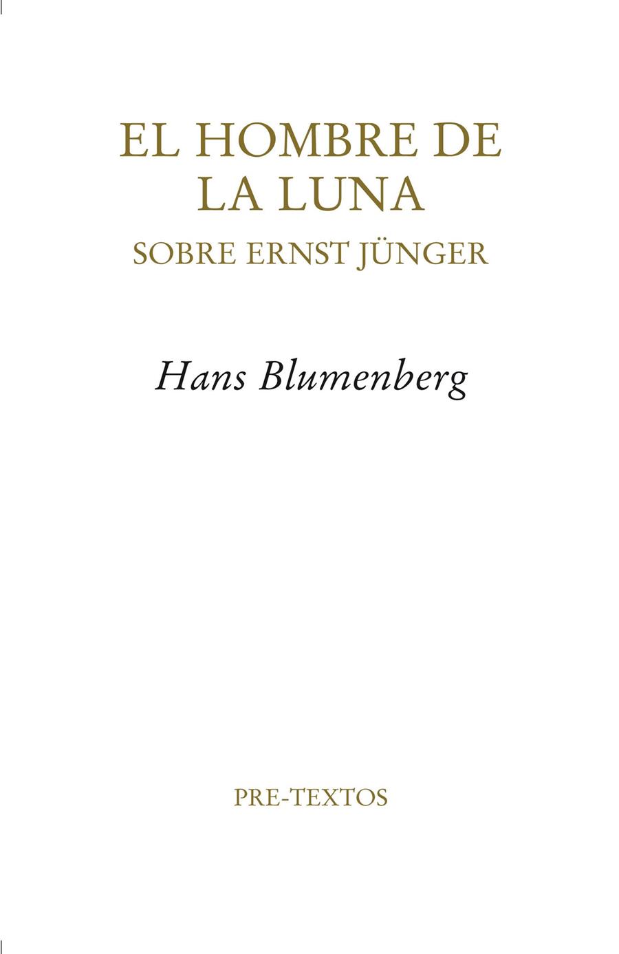 HOMBRE DE LA LUNA, EL | 9788492913671 | BLUMENBERG, HANS | Llibreria L'Illa - Llibreria Online de Mollet - Comprar llibres online