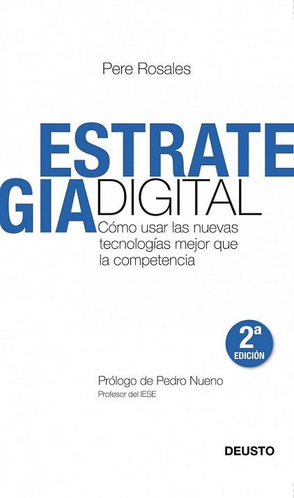 ESTRATEGIA DIGITAL | 9788423427673 | ROSALES, PERE | Llibreria L'Illa - Llibreria Online de Mollet - Comprar llibres online