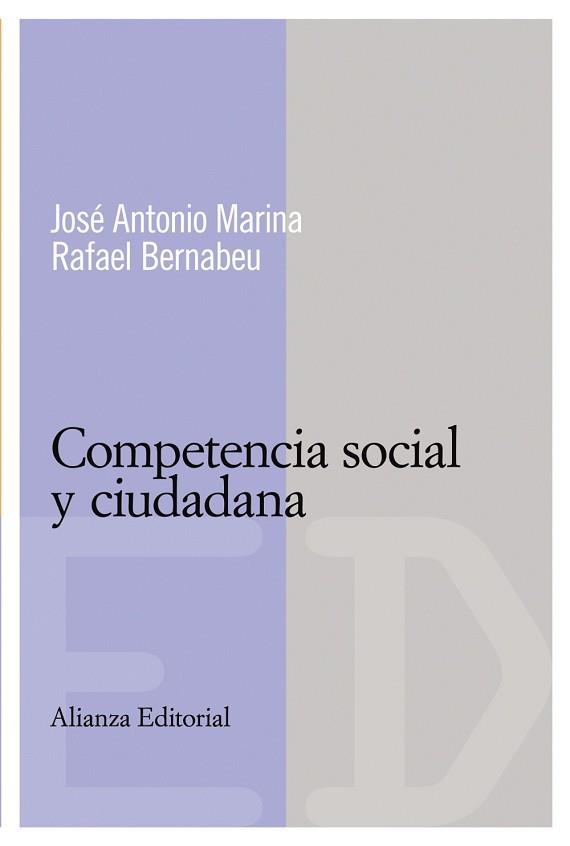 COMPETENCIA SOCIAL Y CIUDADANA | 9788420684055 | MARINA, JOSE ANTONIO | Llibreria L'Illa - Llibreria Online de Mollet - Comprar llibres online