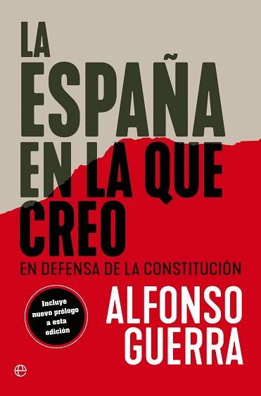 ESPAÑA EN LA QUE CREO, LA | 9788413845494 | GUERRA, ALFONSO | Llibreria L'Illa - Llibreria Online de Mollet - Comprar llibres online