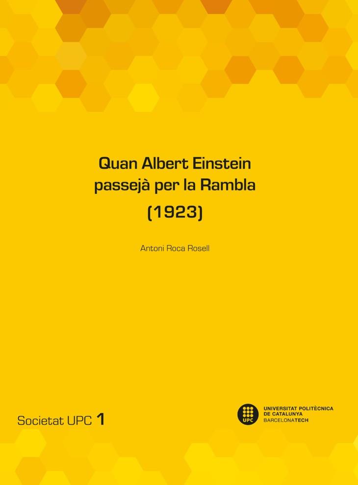 QUAN ALBERT EINSTEIN PASSEJA PER LA RAMBLA | 9788419184672 | Llibreria L'Illa - Llibreria Online de Mollet - Comprar llibres online