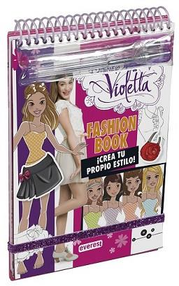 VIOLETTA. FASHION BOOK. ¡CREA TU PROPIO ESTILO! | 9788444134215 | WALT DISNEY COMPANY | Llibreria L'Illa - Llibreria Online de Mollet - Comprar llibres online