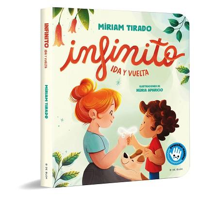 INFINITO. IDA Y VUELTA (LIBRO DE CARTÓN) | 9788419910806 | TIRADO, MÍRIAM | Llibreria L'Illa - Llibreria Online de Mollet - Comprar llibres online