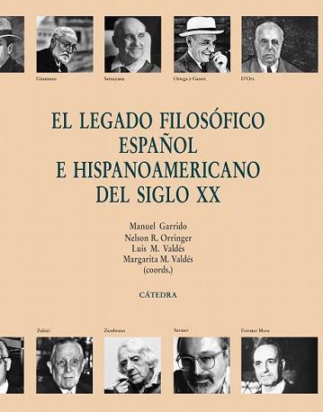 LEGADO FILOSOFICO ESPAÑOL E HISPANOAMERICANO DEL SIGLO XX, E | 9788437625973 | VV.AA. | Llibreria L'Illa - Llibreria Online de Mollet - Comprar llibres online