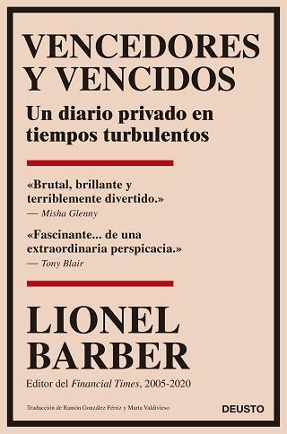 VENCEDORES Y VENCIDOS | 9788423433827 | BARBER, LIONEL | Llibreria L'Illa - Llibreria Online de Mollet - Comprar llibres online