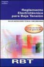 REGLAMENTO ELECTROTECNICO PARA BAJA TENSION | 9788428329255 | Llibreria L'Illa - Llibreria Online de Mollet - Comprar llibres online