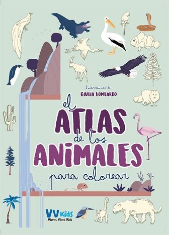 ATLAS DE LOS ANIMALES PARA COLOREAR | 9788468243733 | LOMBARDO, GIULIA | Llibreria L'Illa - Llibreria Online de Mollet - Comprar llibres online