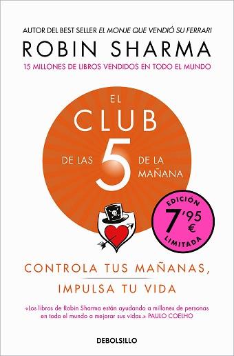 CLUB DE LAS 5 DE LA MAÑANA, EL | 9788466373791 | SHARMA, ROBIN | Llibreria L'Illa - Llibreria Online de Mollet - Comprar llibres online