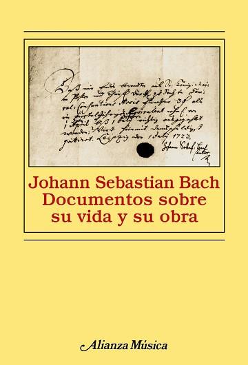 DOCUMENTOS SOBRE SU VIDA Y SU OBRA | 9788420678962 | BACH, JOHAM