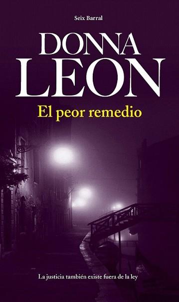 PEOR REMEDIO, EL | 9788432228803 | LEON, DONNA | Llibreria L'Illa - Llibreria Online de Mollet - Comprar llibres online