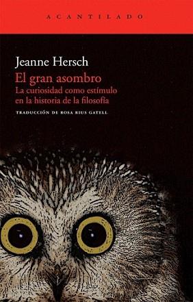 GRAN ASOMBRO, EL | 9788492649778 | HERSCH, JEANNE | Llibreria L'Illa - Llibreria Online de Mollet - Comprar llibres online