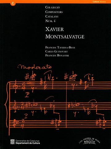 XAVIER MONTSALVATGE | 9788480200745 | TAVERNA-GUINOVART-BONASTRE | Llibreria L'Illa - Llibreria Online de Mollet - Comprar llibres online