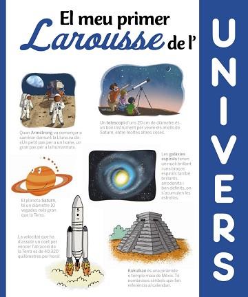 MEU PRIMER LAROUSSE DE L'UNIVERS, EL | 9788417273613 | LAROUSSE EDITORIAL | Llibreria L'Illa - Llibreria Online de Mollet - Comprar llibres online