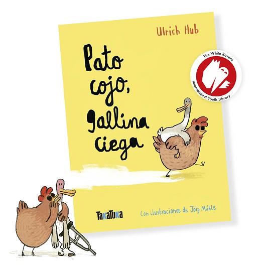 PATO COJO, GALLINA CIEGA | 9788418821769 | HUB, ULRICH | Llibreria L'Illa - Llibreria Online de Mollet - Comprar llibres online