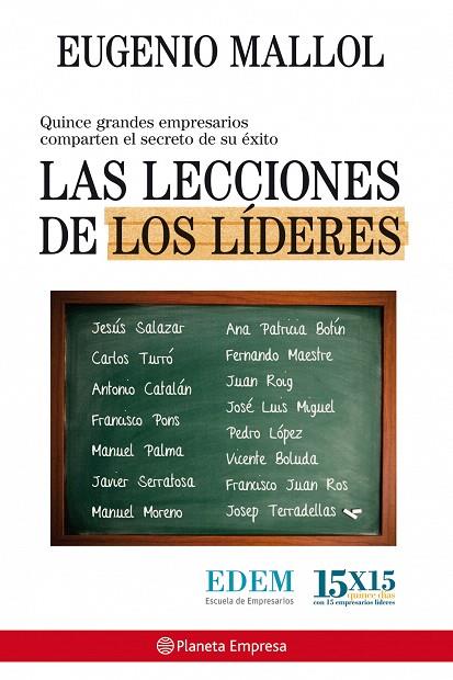LECCIONES DE LOS LIDERES, LAS | 9788408084020 | MAYOL, EUGENIO | Llibreria L'Illa - Llibreria Online de Mollet - Comprar llibres online