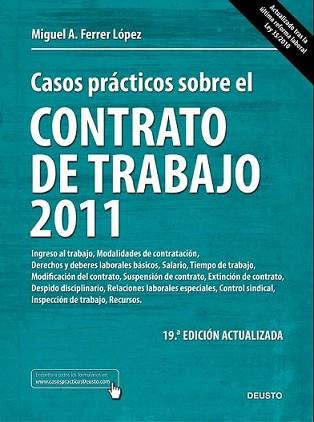 CASOS PRACTICOS SOBRE EL CONTRATO DE TRABAJO | 9788423428199 | FERRER LOPEZ, MIGUEL ANGEL | Llibreria L'Illa - Llibreria Online de Mollet - Comprar llibres online