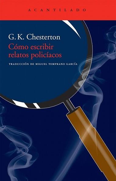 CÓMO ESCRIBIR RELATOS POLICÍACOS | 9788415277125 | CHESTERTON, G.K. | Llibreria L'Illa - Llibreria Online de Mollet - Comprar llibres online