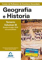 GEOGRAFIA E HISTORIA TEMARIO 3 | 9788466579384 | GARCIA LUCAS, ISABEL/VEAS ARTESEROS, FRANCISCO DE ASIS/CEBRIAN ABELLAN, AURELIO | Llibreria L'Illa - Llibreria Online de Mollet - Comprar llibres online