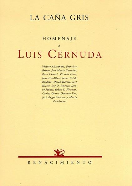 HOMENAJE A LUIS CERNUDA | 9788484720546 | Llibreria L'Illa - Llibreria Online de Mollet - Comprar llibres online