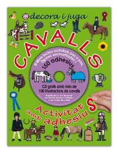 CAVALLS. ACTIVITATS AMB ADHESIUS | 9788479423575 | AA.VV. | Llibreria L'Illa - Llibreria Online de Mollet - Comprar llibres online